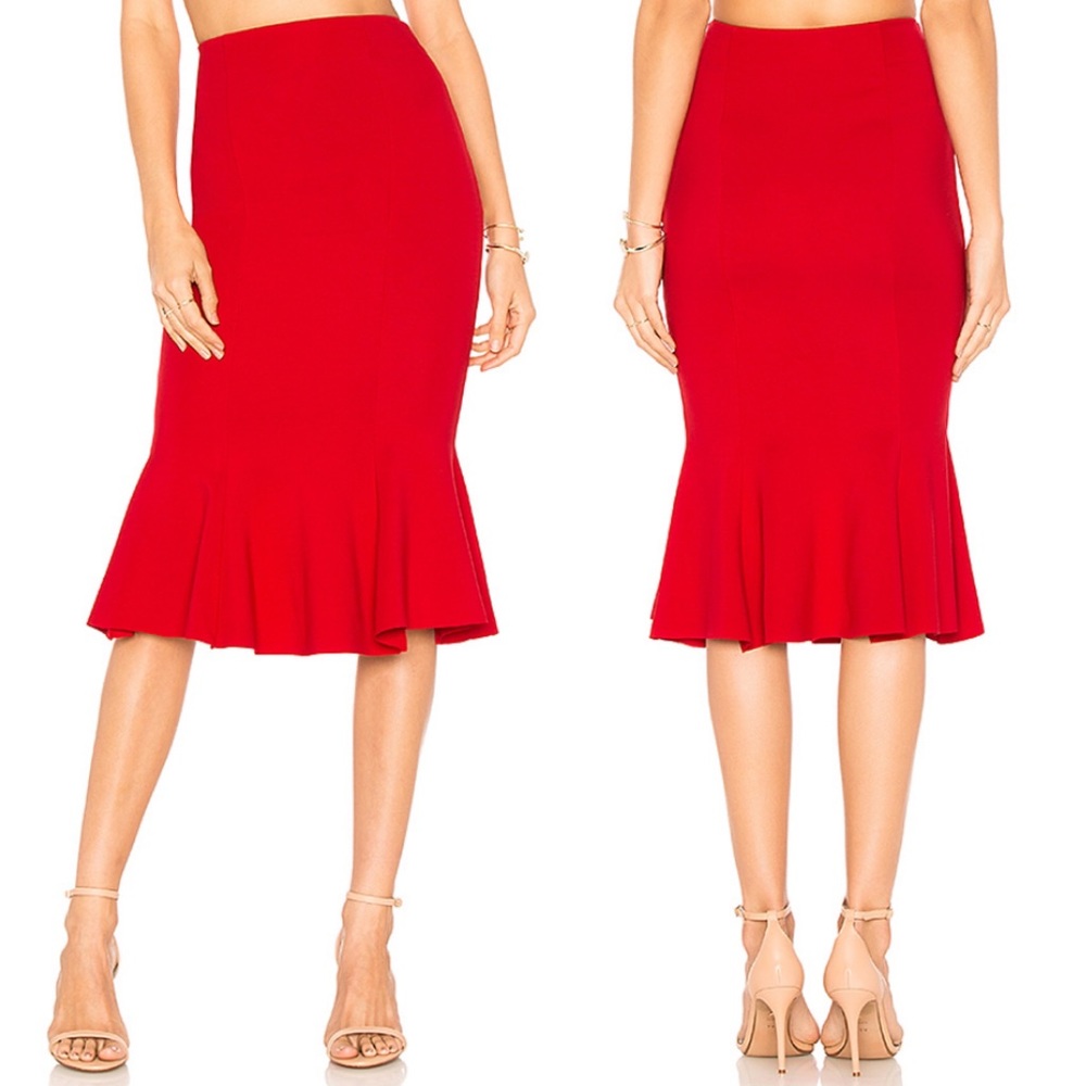 Majorelle Revolve Roksana Red Skirt